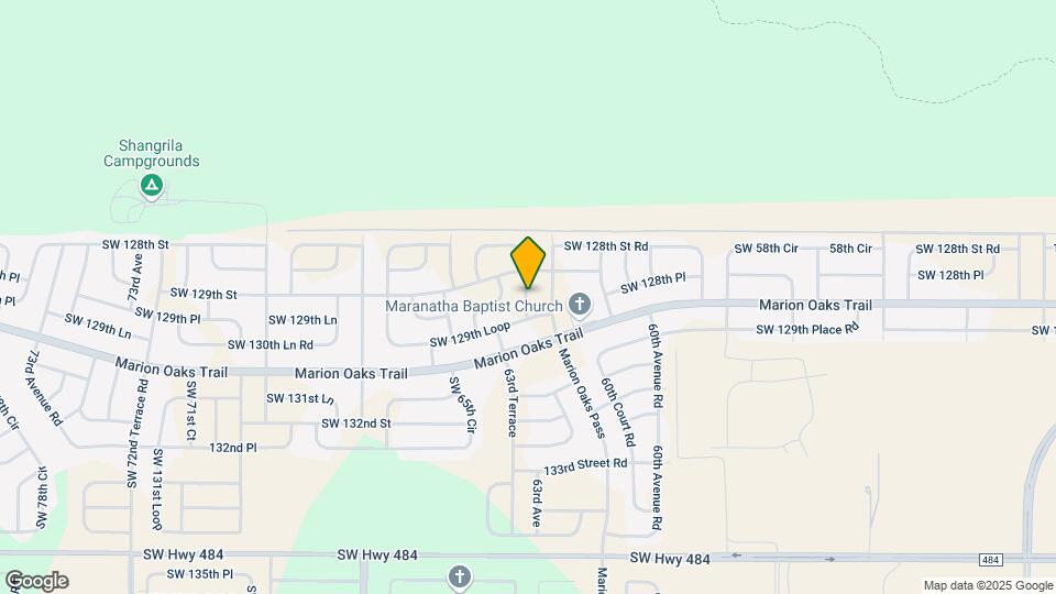 12738 SW 64th Cir Map and Location Details
