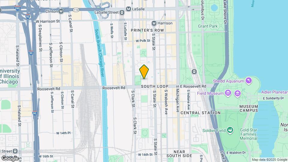 1180 S Plymouth Ct Map and Location Details