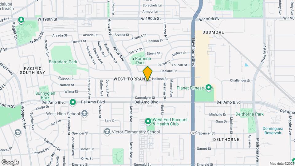 19924 Bellemare Ave Map and Location Details