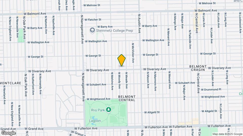 6112 W Diversey Ave Mapa y Detalles de la Ubicación