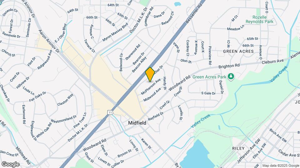 340 McPherson Ave Map and Location Details