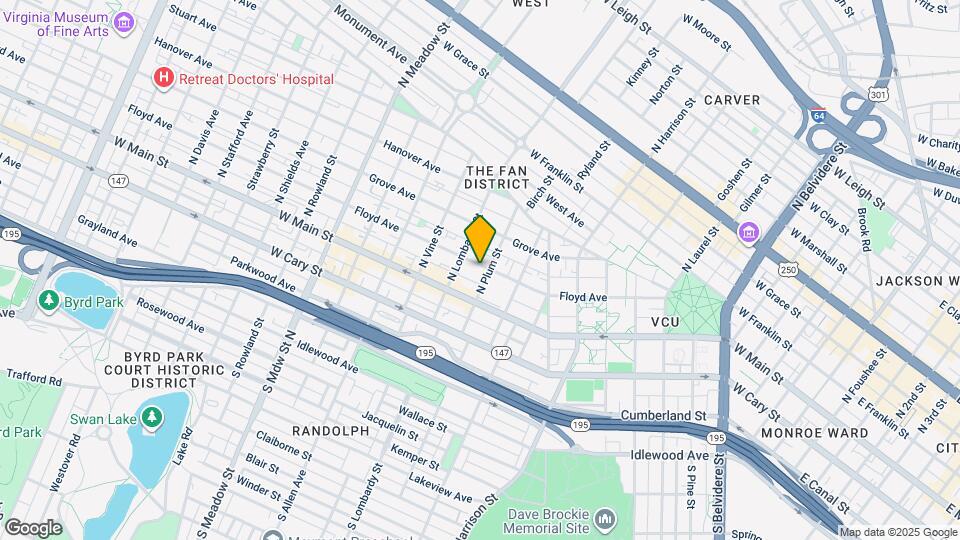 1509 Floyd Ave Map and Location Details