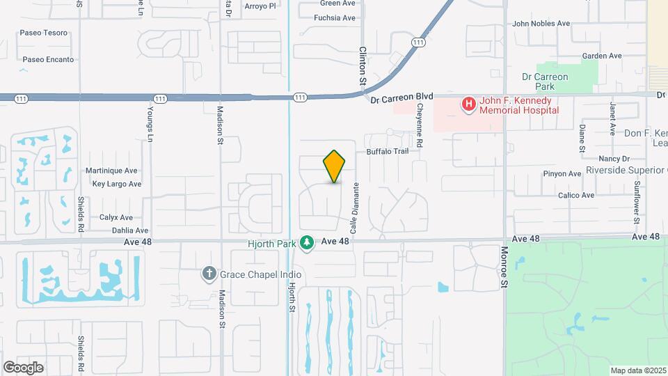 81397 Avenida Rosada Map and Location Details