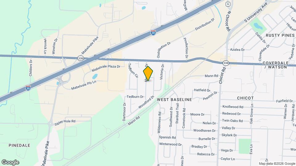 9115 Merrivale Dr Map and Location Details