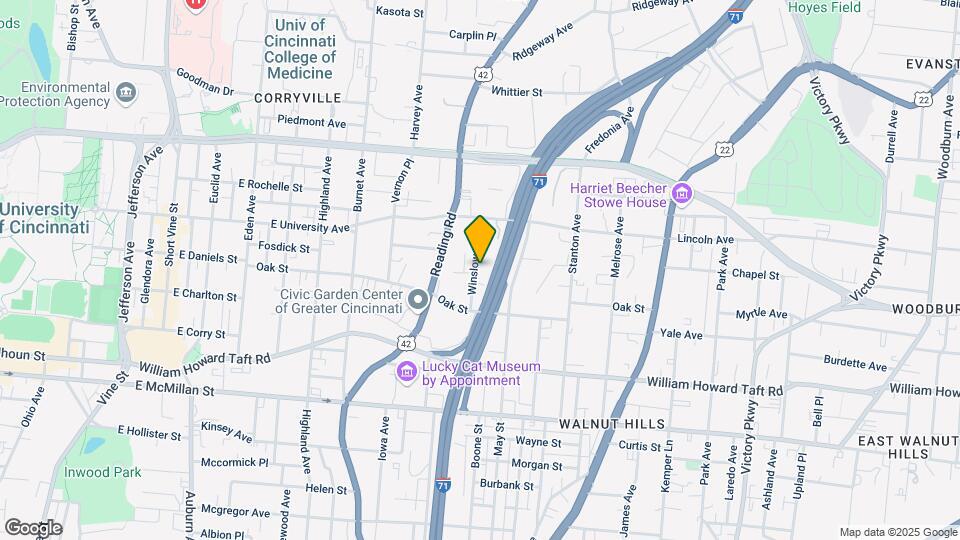 2840 Winslow Ave Map and Location Details