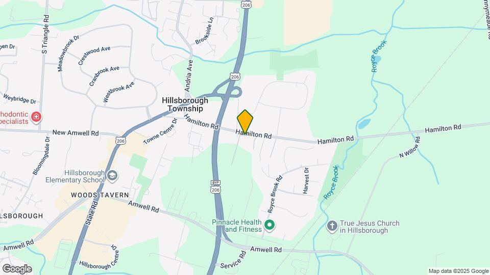 38 Hamilton Rd Map and Location Details