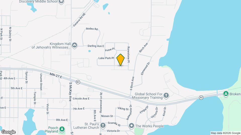 2110 Lake Park Ave Map and Location Details