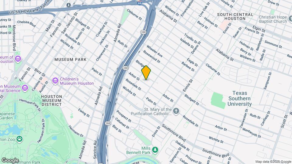 2421 Arbor St Map and Location Details