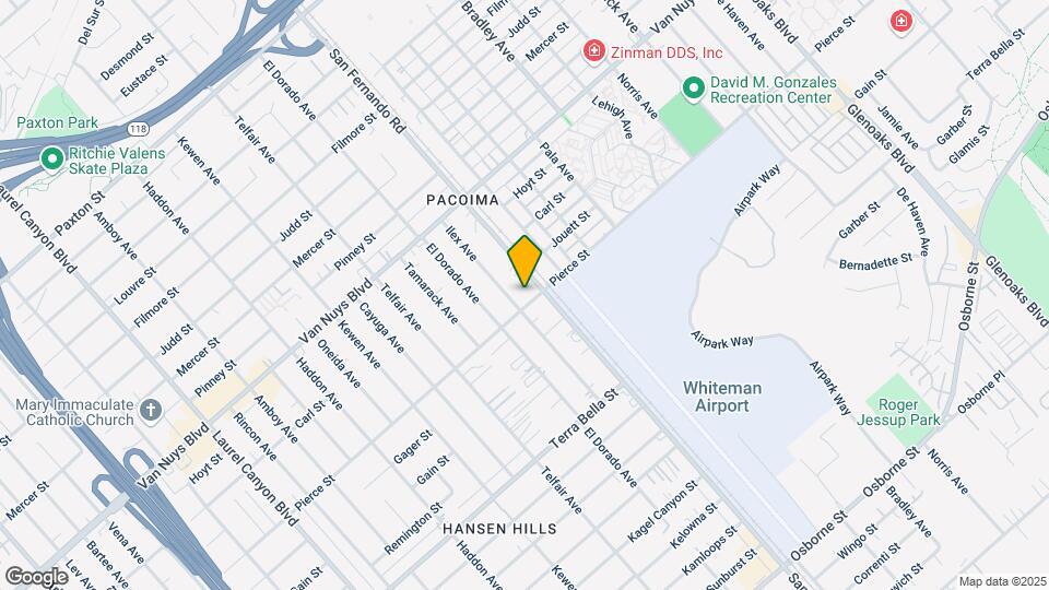 10641 San Fernando Rd Mapa y Detalles de la Ubicación