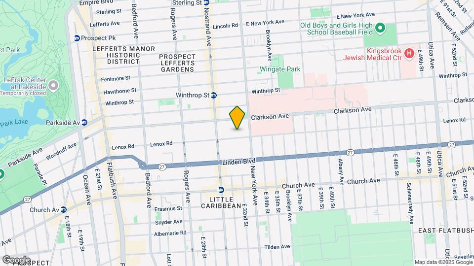 339 Lenox Rd Mapa y Detalles de la Ubicación