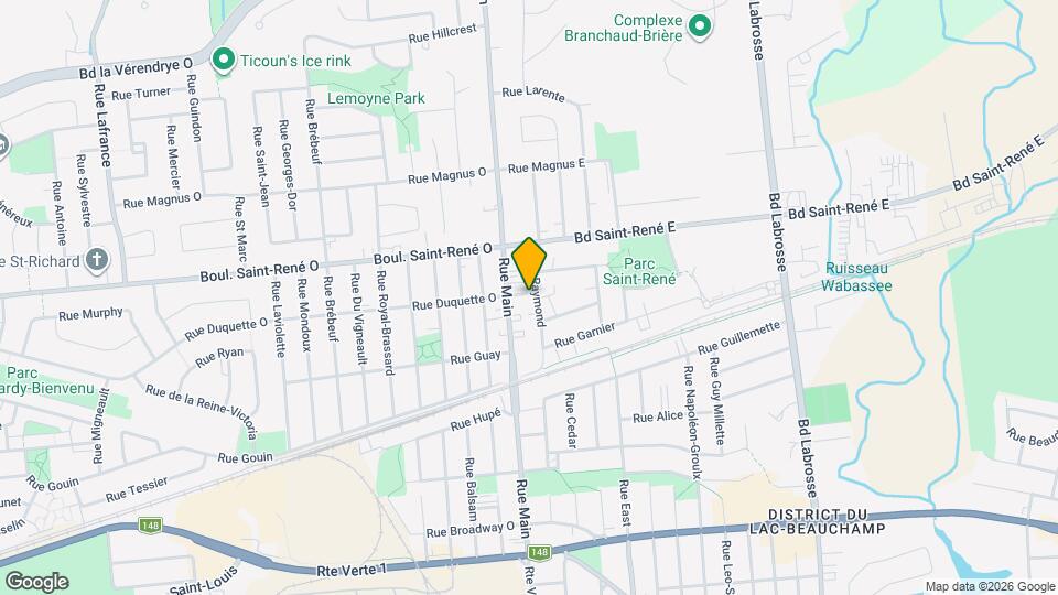 160 Duquette Rue E Map and Location Details