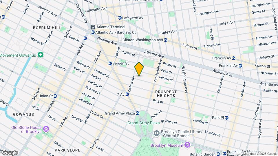 159 St Marks Ave Mapa y Detalles de la Ubicación