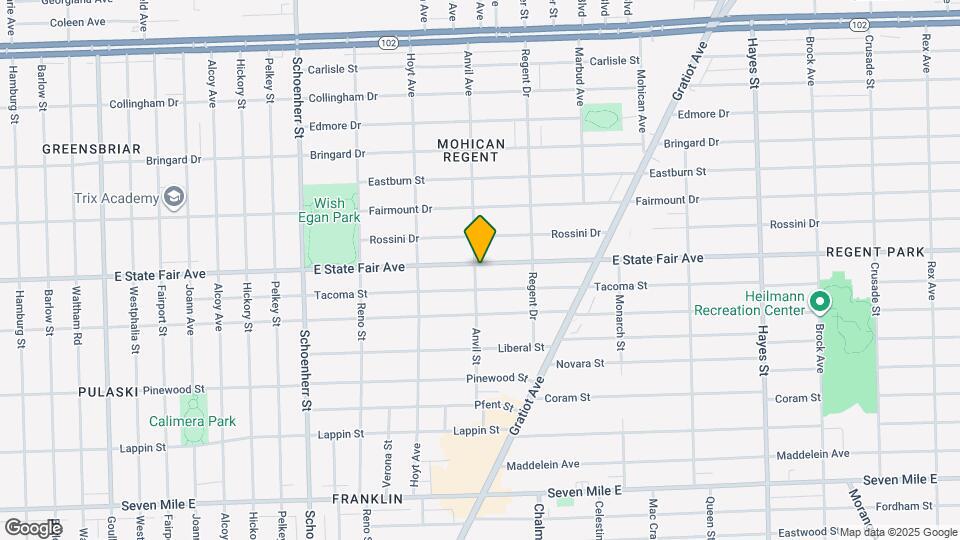 14100 E State Fair Ave Map and Location Details