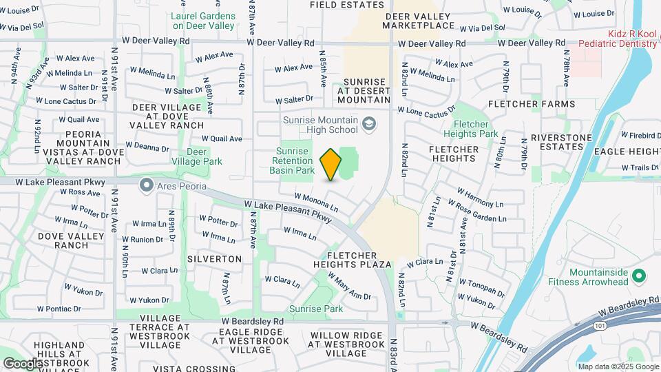 8534 W Ross Ave Map and Location Details