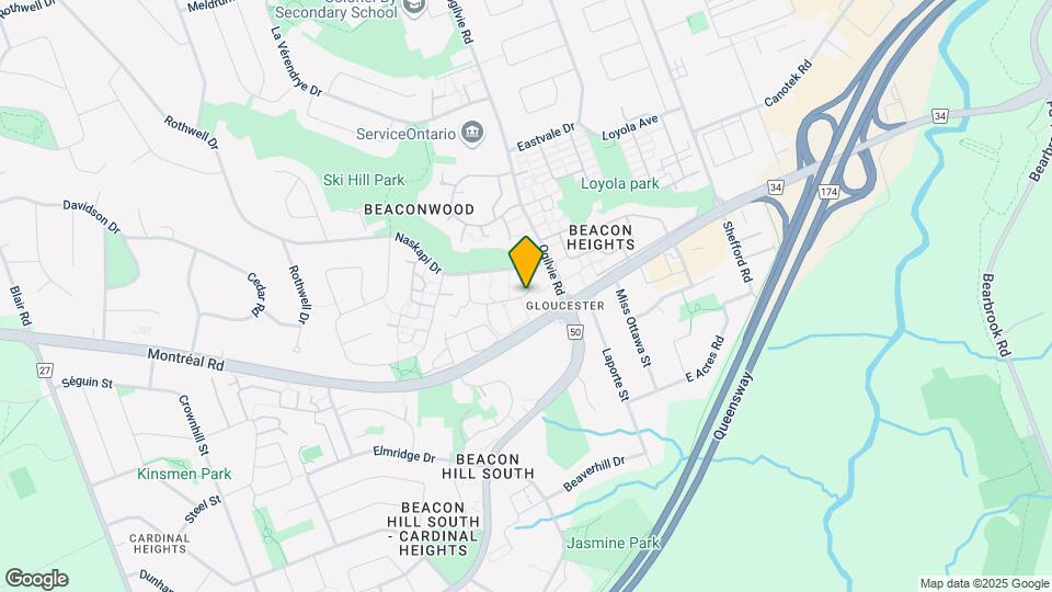 Beaconwood Village Townhomes Map and Location Details