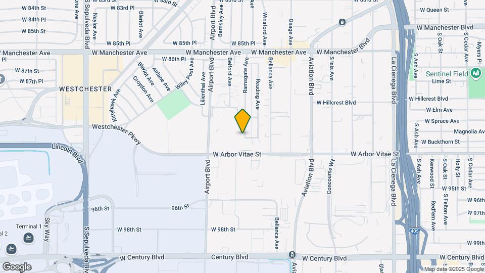9043 Ramsgate Ave Map and Location Details