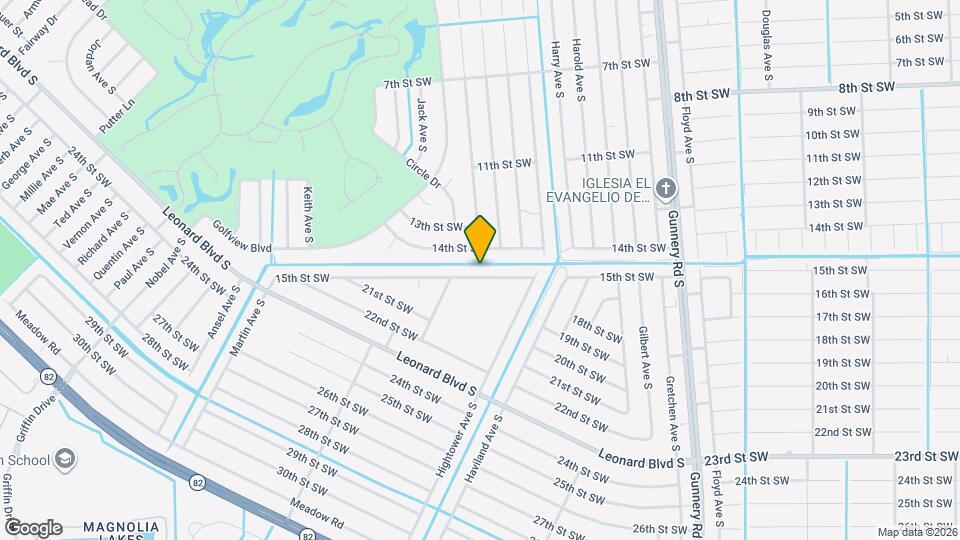 4628 15th St SW Map and Location Details