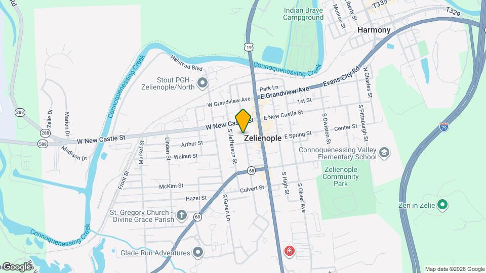 125 S Clay St Map and Location Details