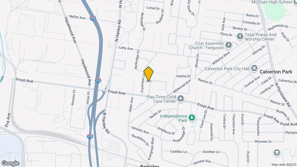 6825 St Olaf Dr Map and Location Details