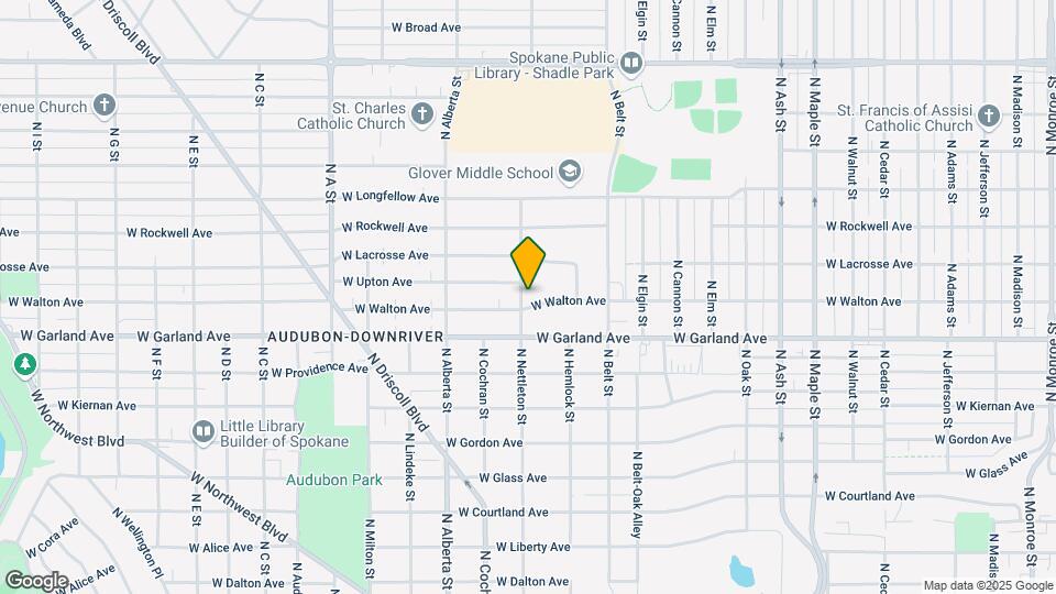 2338 W Walton Ave Map and Location Details