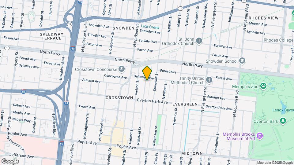 466 N McNeil St Map and Location Details