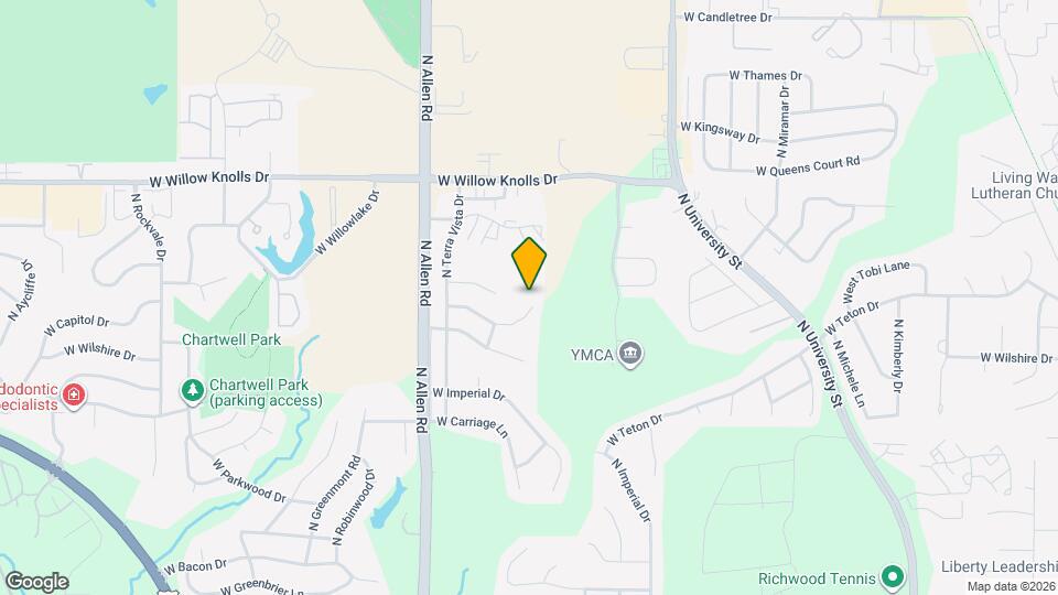 2303 W Pintura Ct Map and Location Details