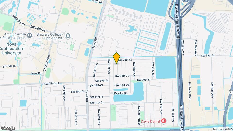 3711 SW 60th Ave Map and Location Details