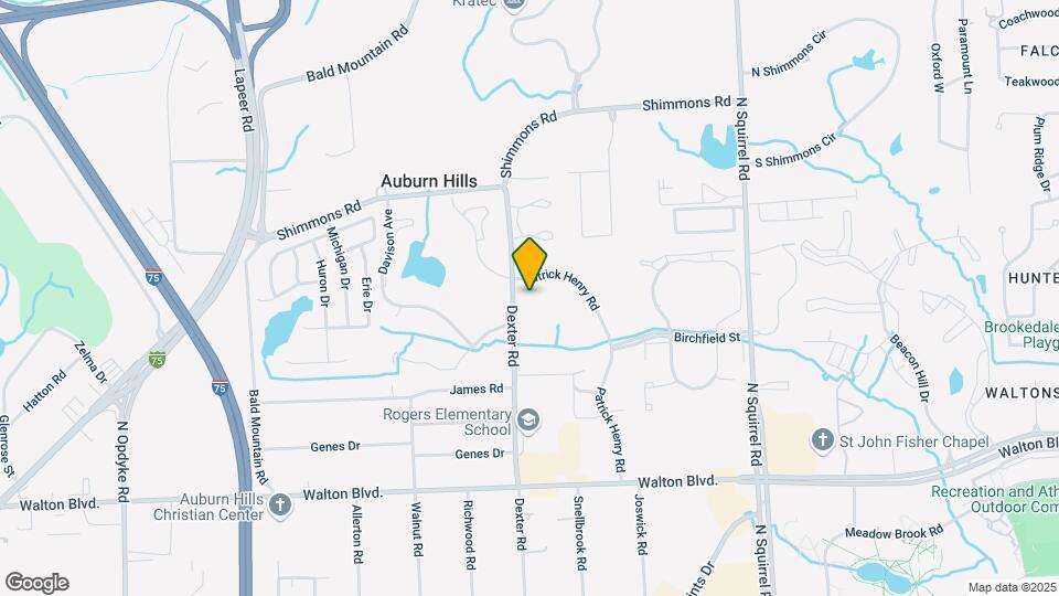 Auburn Hills Apartments Mapa y Detalles de la Ubicación