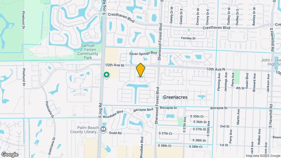 6260 Olivewood Cir Map and Location Details