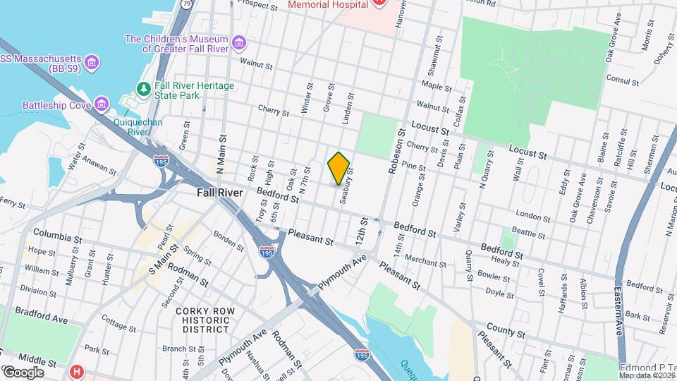 58 Ford St Mapa y Detalles de la Ubicación