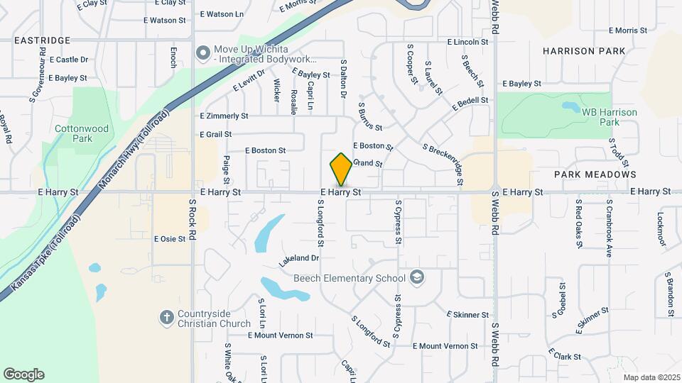 8790 E Harry St Map and Location Details