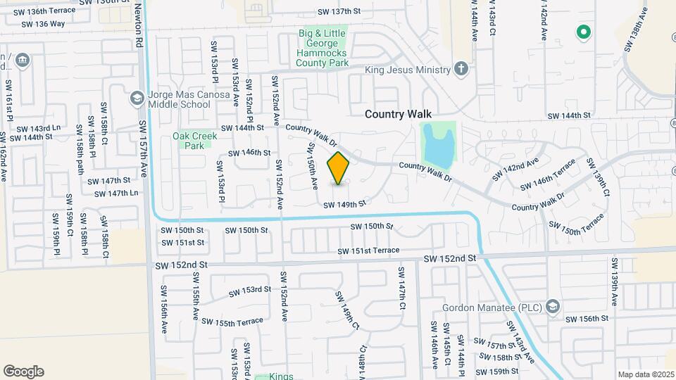 14825 SW 149th Ct Map and Location Details