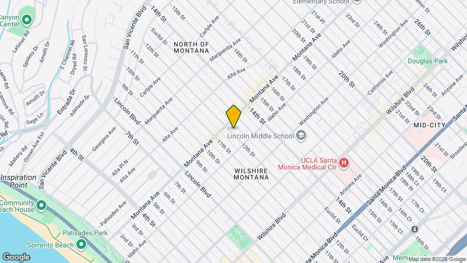 825 12th St Mapa y Detalles de la Ubicación