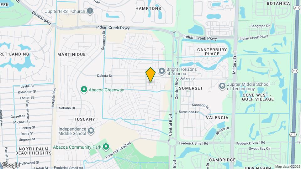 3254 S Caroline Dr Map and Location Details