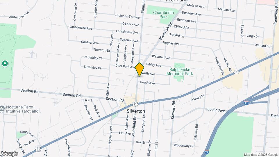 7008 Plainfield Rd, Unit 1 Map and Location Details