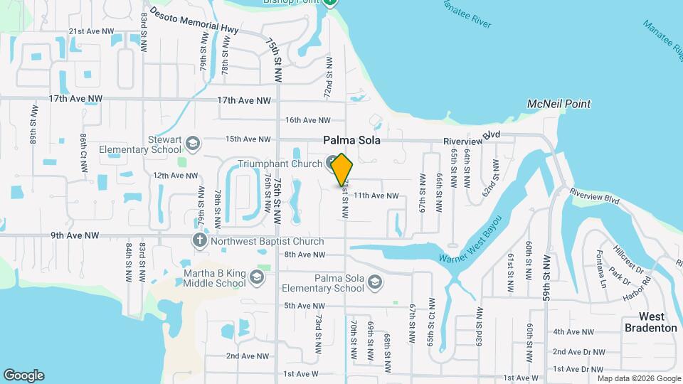 1104 71st St NW Map and Location Details