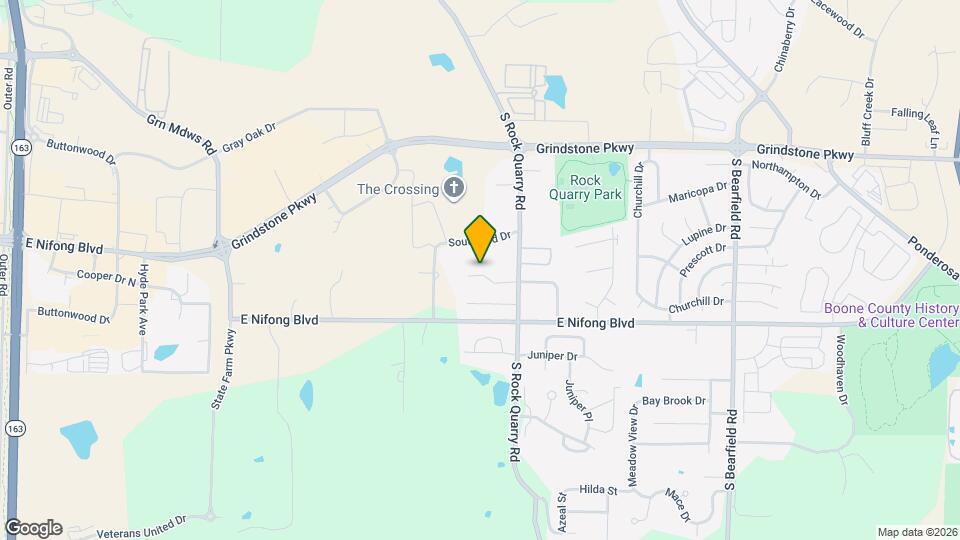 1609 Steamboat Ln Map and Location Details