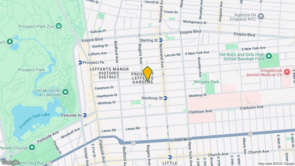 289 Fenimore St Mapa y Detalles de la Ubicación