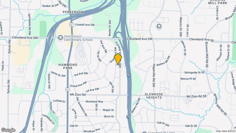 2851 Forrest Hills Dr SW Map and Location Details