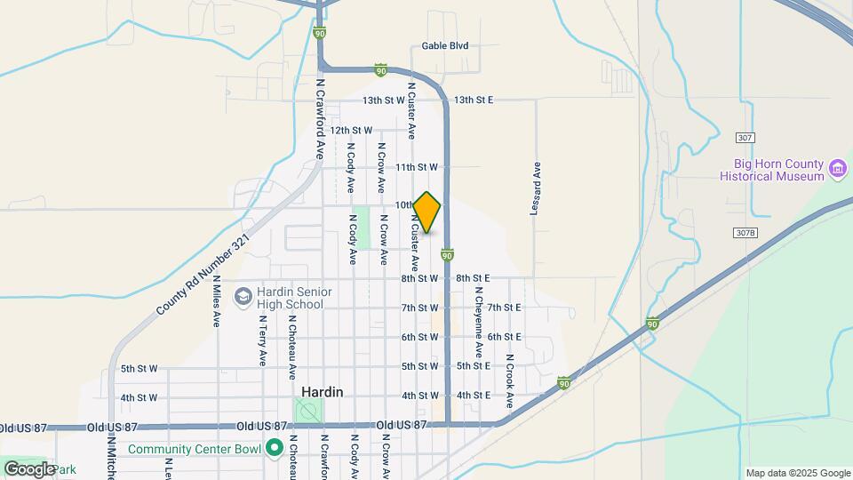Frontier Hardin Apartments Mapa y Detalles de la Ubicación