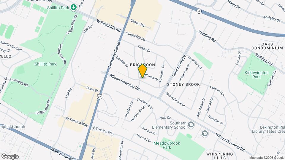 203 Loch Lomond Dr Map and Location Details