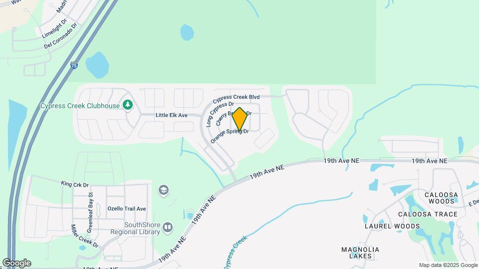 8109 Orange Spring Dr Map and Location Details