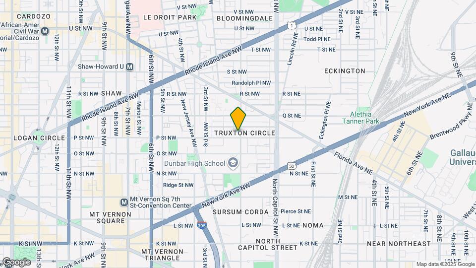 1506 1st St NW Map and Location Details