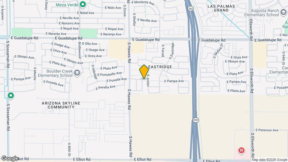 3051 S Eugene Map and Location Details