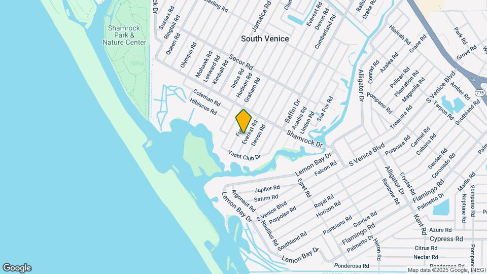 1440 Everest Rd, Unit Top Floor Map and Location Details