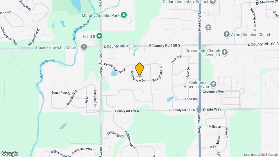 6560 Springview Dr Map and Location Details