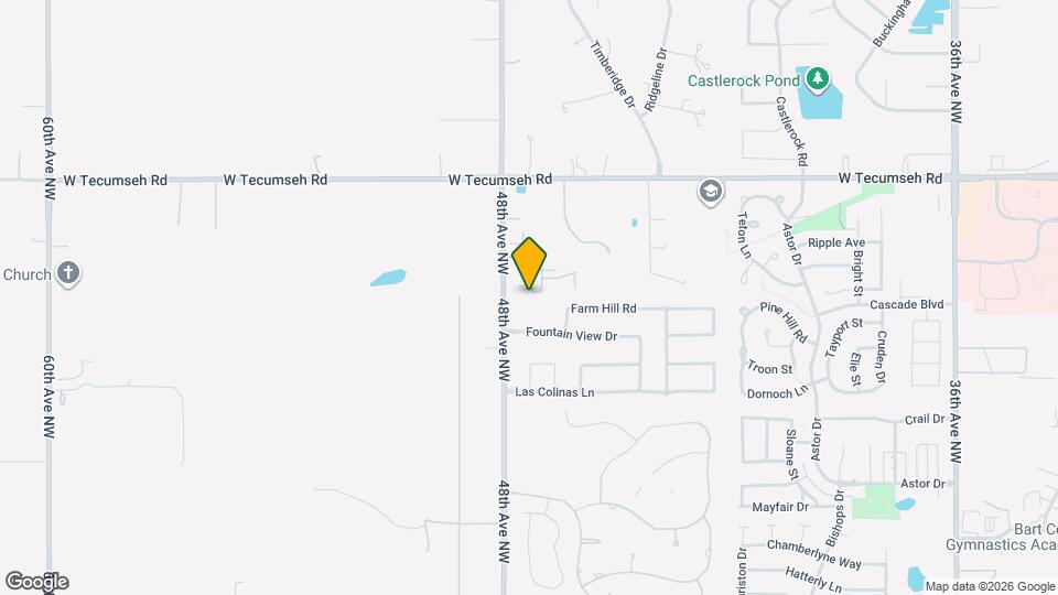 4704 Enclave Ln Map and Location Details