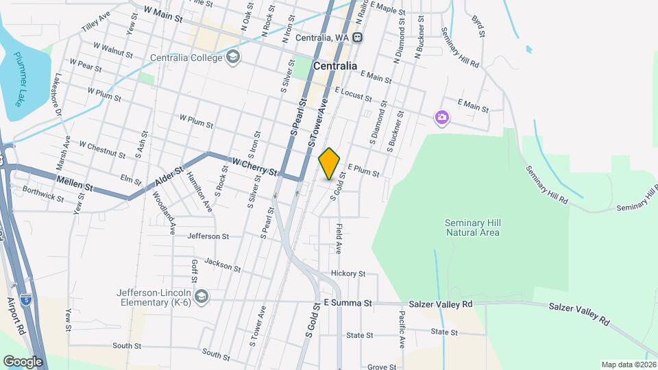 211 E Cherry St Map and Location Details