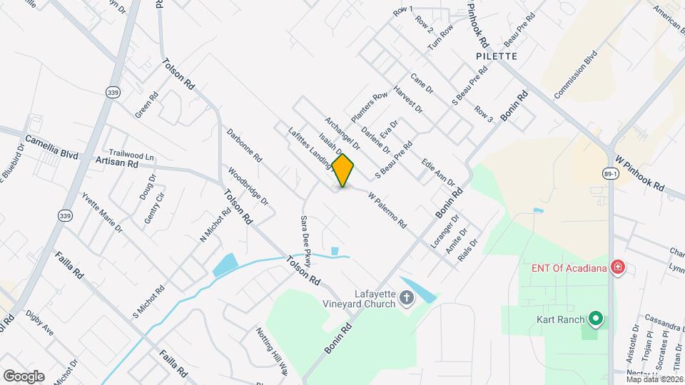 107 Barataria Bay Pt Mapa y Detalles de la Ubicación