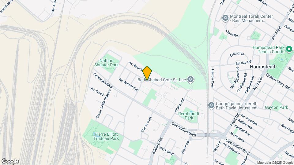 5850 Marc-Chagall Map and Location Details